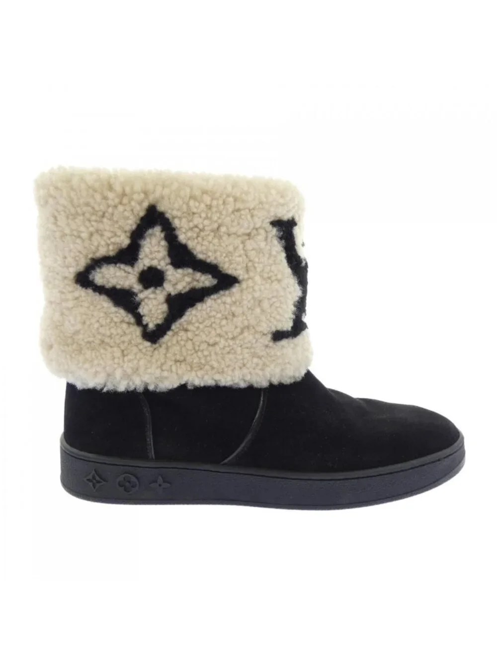 Louis Vuitton Snow Drop Flat Ankle Line Boots